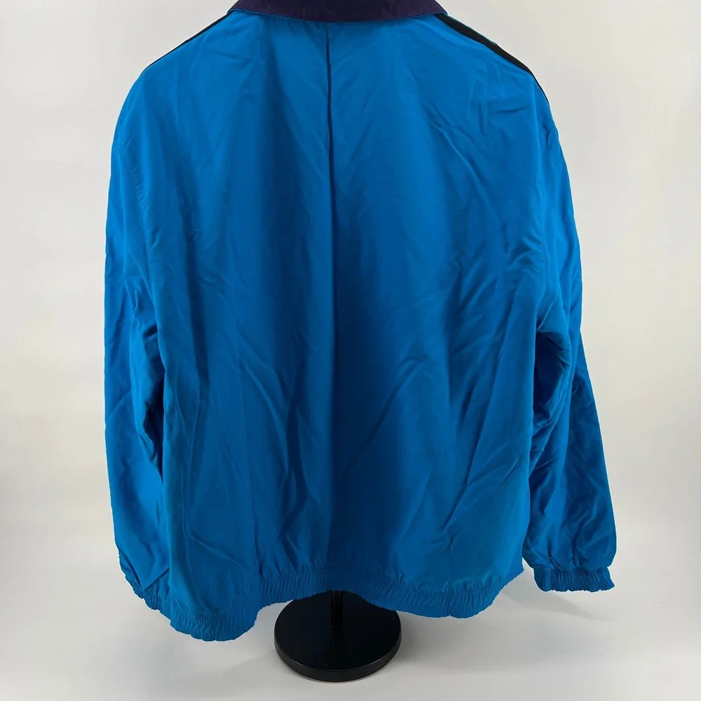 Adidas‎ Charlotte Football Club Reversible Jacket Mens L Blue Purple Soccer New